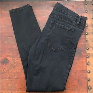 urban outfitters bdg 29 mid rise twig black denim